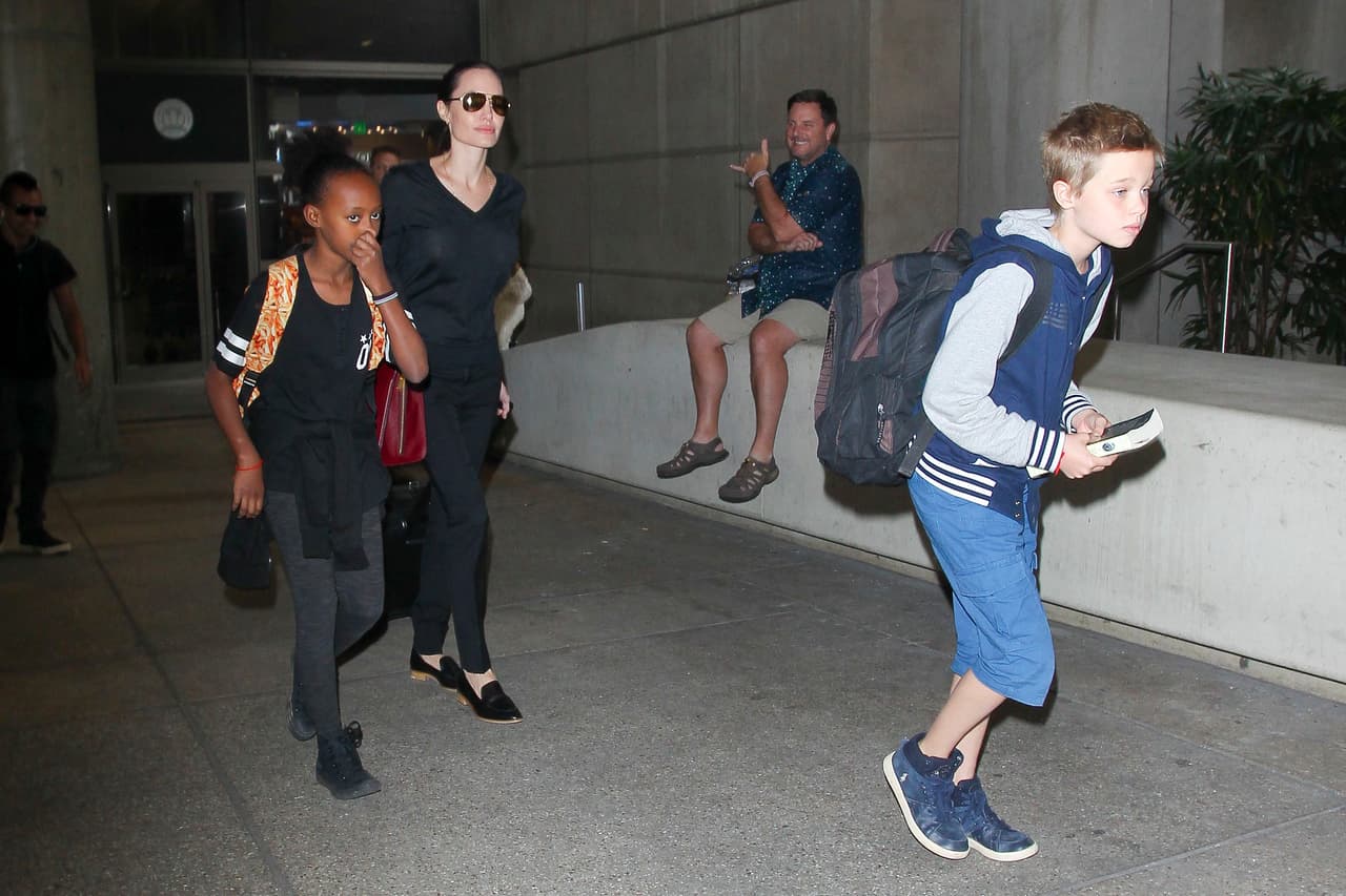 Shiloh se volvió el centro de atención desde que cortó su larga melena rubia.