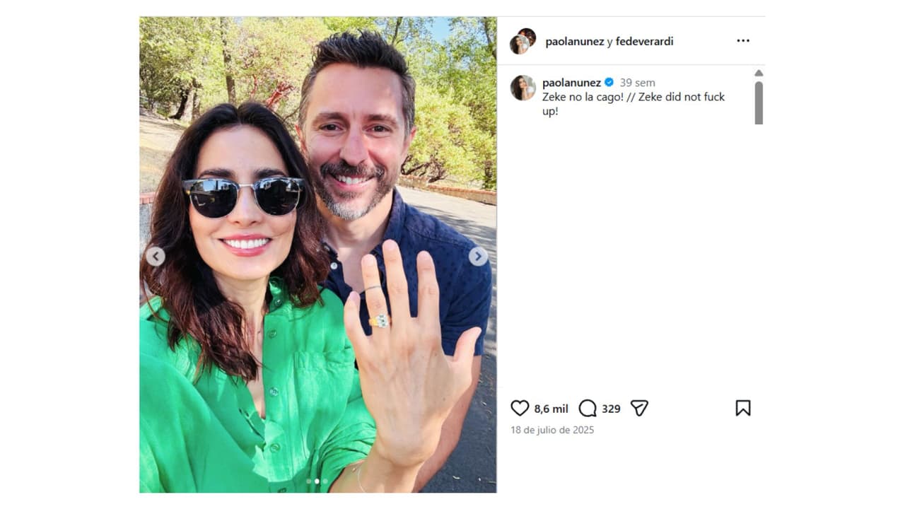 Anunciaron su compromiso en julio de 2025.