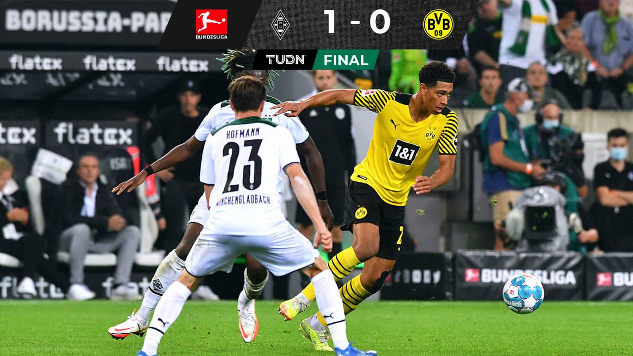 Borussia Dortmund no pudo sin Haaland ante el Monchengladbach