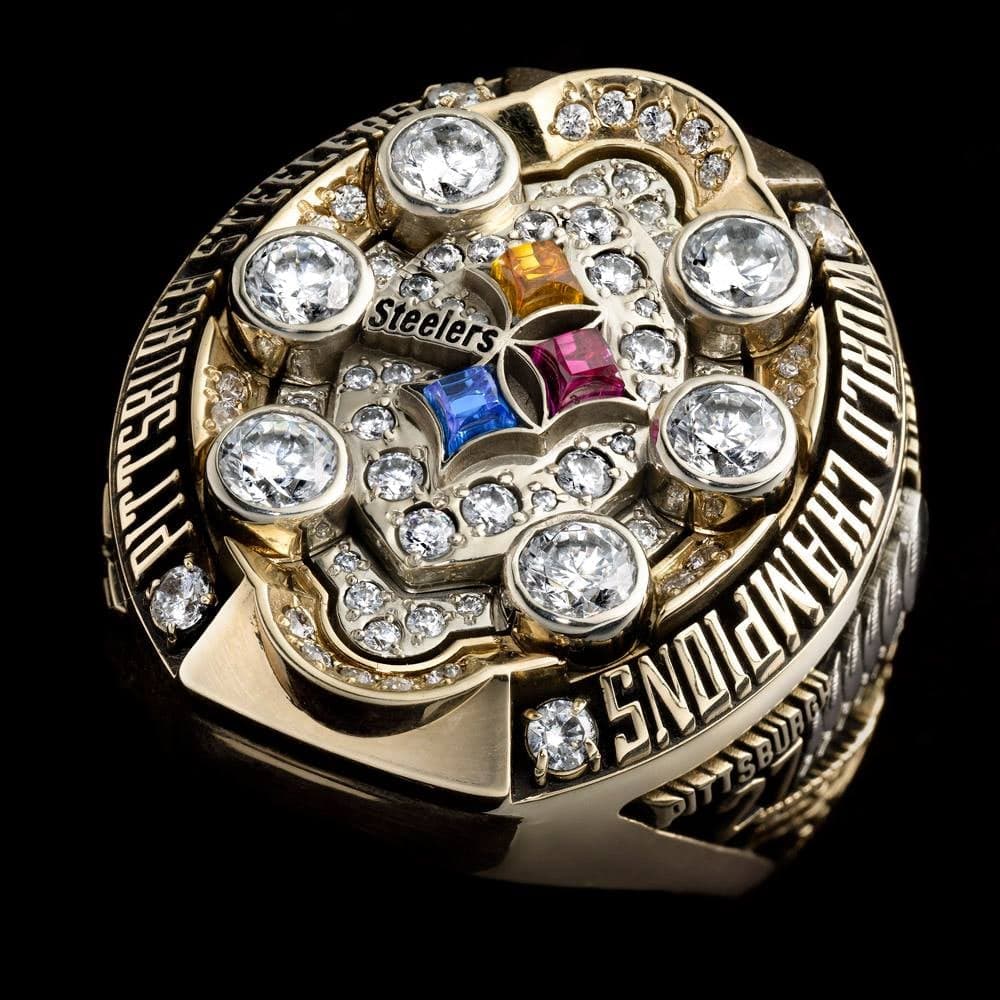 Super Bowl XLIII | La colección completa de todos los anillos del Super Bowl.