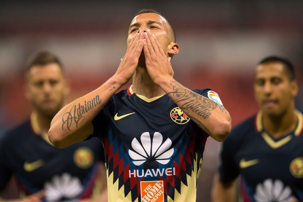 Para el ex Atlético Nacional este fue su cuarto gol de la temporada en México y el primero del 2018.