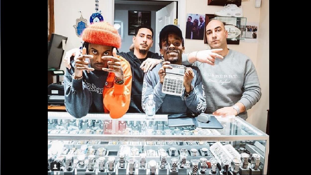 Lil Uzi Vert gets custom rainbow Rolex