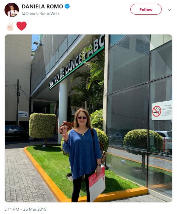 En julio de 2018 confesó al programa Ventaneando que le daba miedo ir a los chequeos rutinarios.