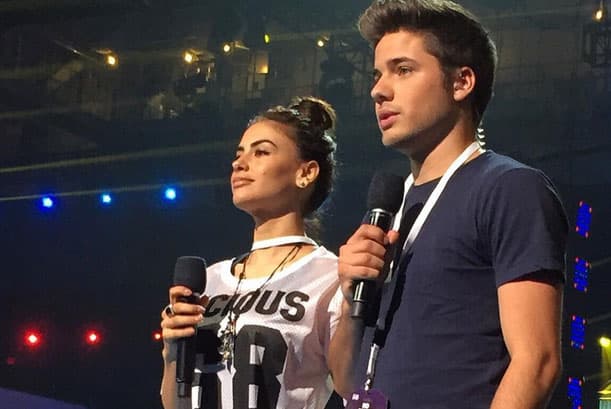 la pareja dinamita del momento también practicó algunas de las apariciones que tendrá.