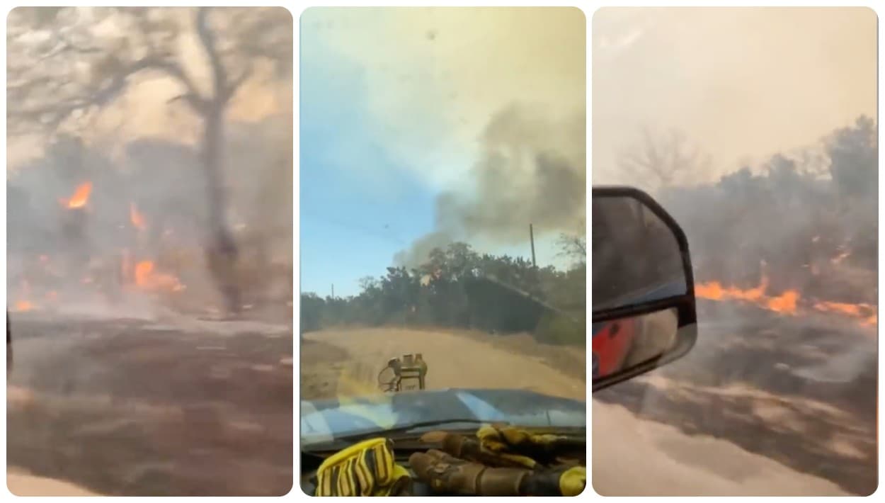 Gobernador Abbott incluye al condado Medina en declaración de desastre ante el avance del fuego 'Das Goat'