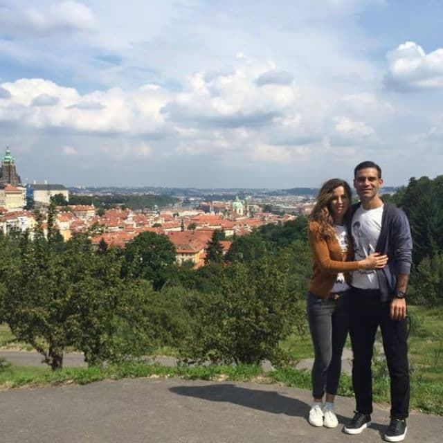 La modelo y el futbolista se casaron hace cinco años.