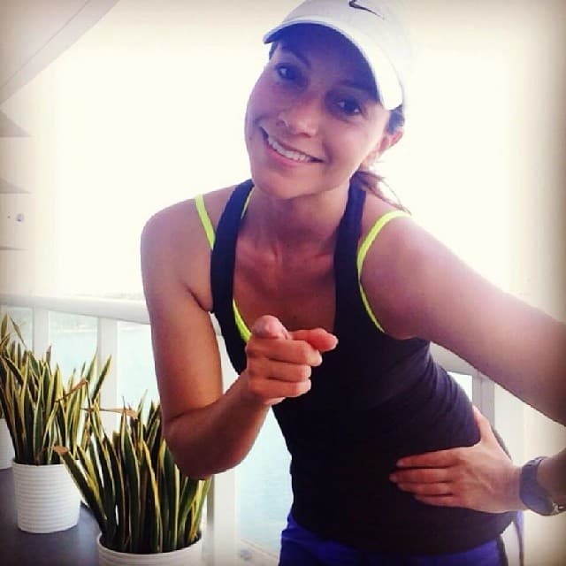 Desde que Satcha Pretto se enamoró de los maratones en el 2008 entrenó intensamente junto a su ahora esposo Aaron Butler.
<br>