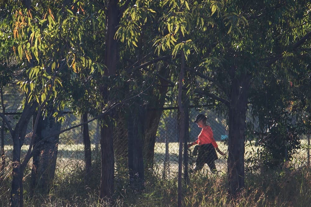 Preparándose para el día histórico: horas antes de su destitución, Dilma Rousseff caminó afuera del palacio Alvorada, la residencia presidencial, en Brasilia, Brasil.
