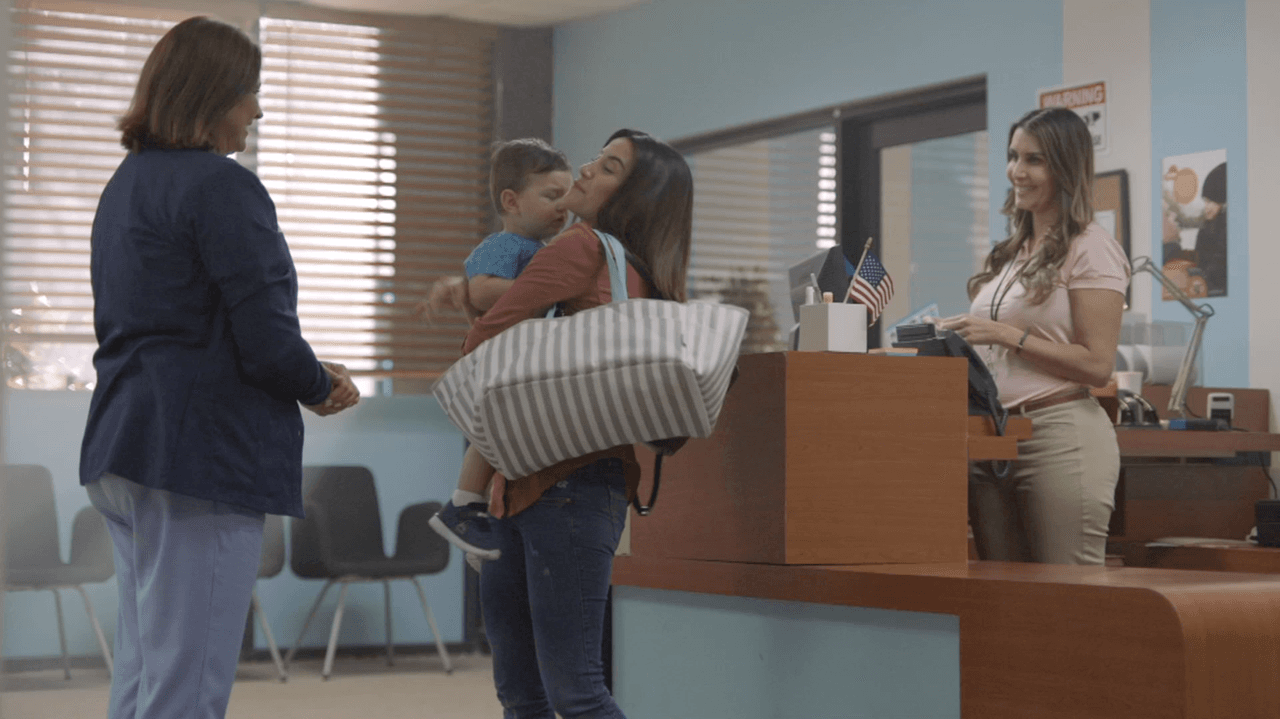 “Da un giro muy bonito ese personaje y fue un gran reto porque trabajamos con bebés de verdad, de cuatro meses, de ocho meses, niños de dos años”, agregó Rivero.
<br>