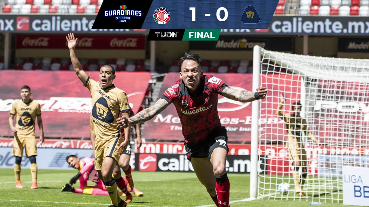 El VAR y Toluca le rompen su corazón a Pumas