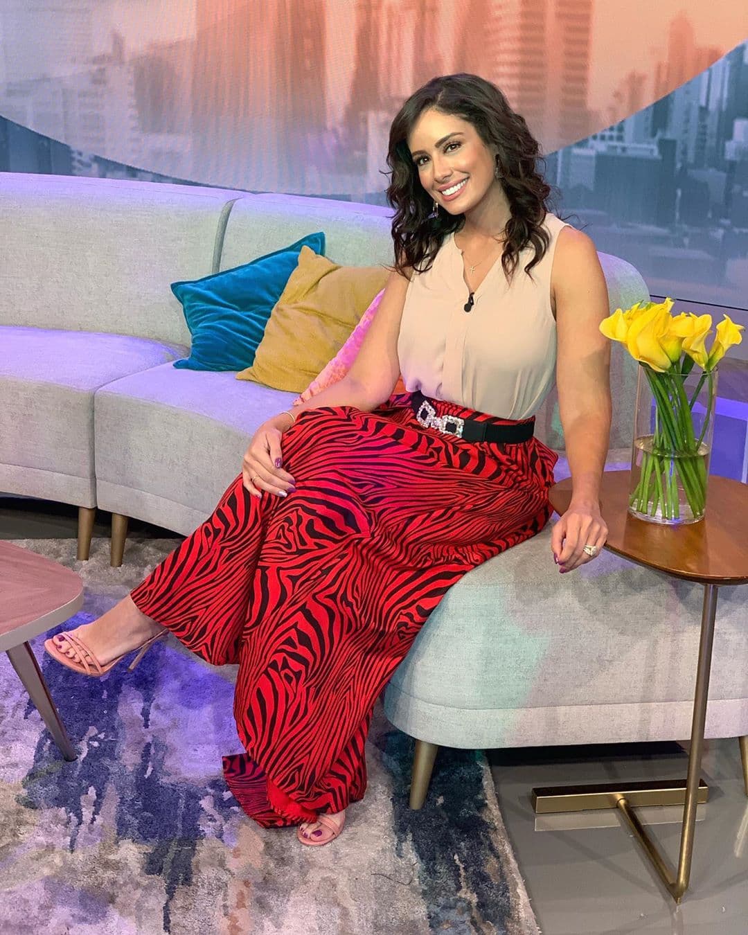 Aleyda Ortiz también quiso probar el cabello corto y rizado y este fue el resultado.