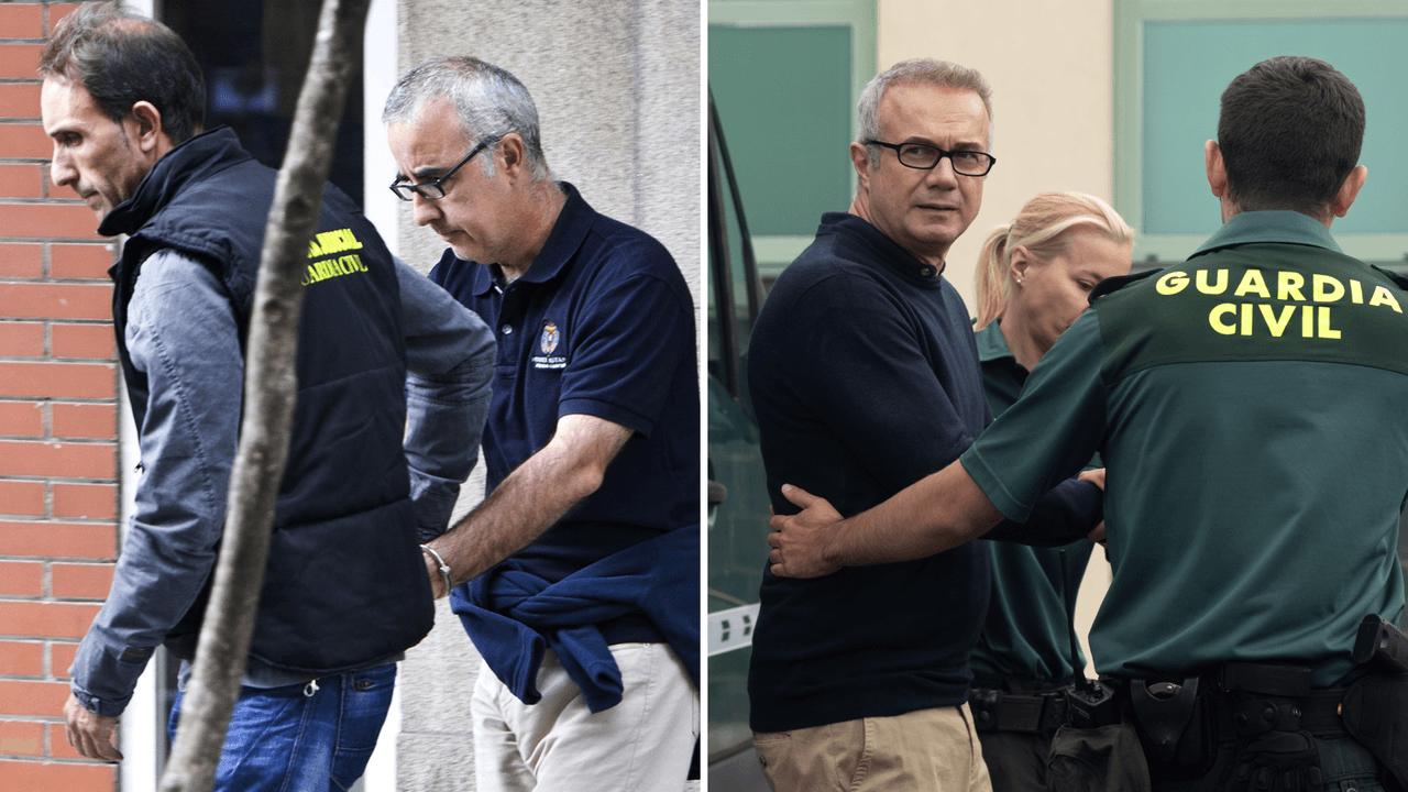 A la izquierda, una foto real de Alfonso Basterra, a la derecha, el actor Tristán Ulloa caracterizado como el padre de Asunta en 'El caso Asunta'.