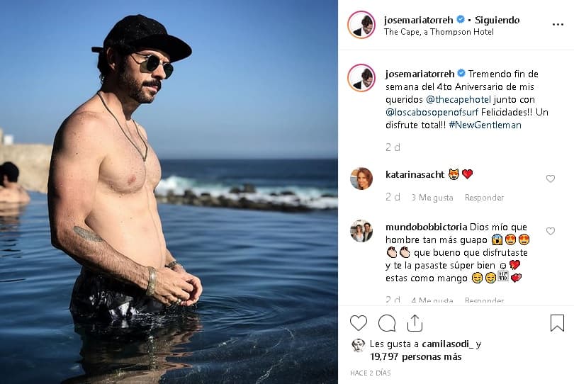 En entrevista con 'Ventaneando', aprovechó para responder acerca de los recientes cuestionamientos que algunos usuarios de redes sociales le hicieron luego de que publicó en su cuenta de Instagram
<b><a href="https://www.instagram.com/p/BzEQwQQBqN3/" target="_blank">unas fotos</a></b> en las que está sin camisa.