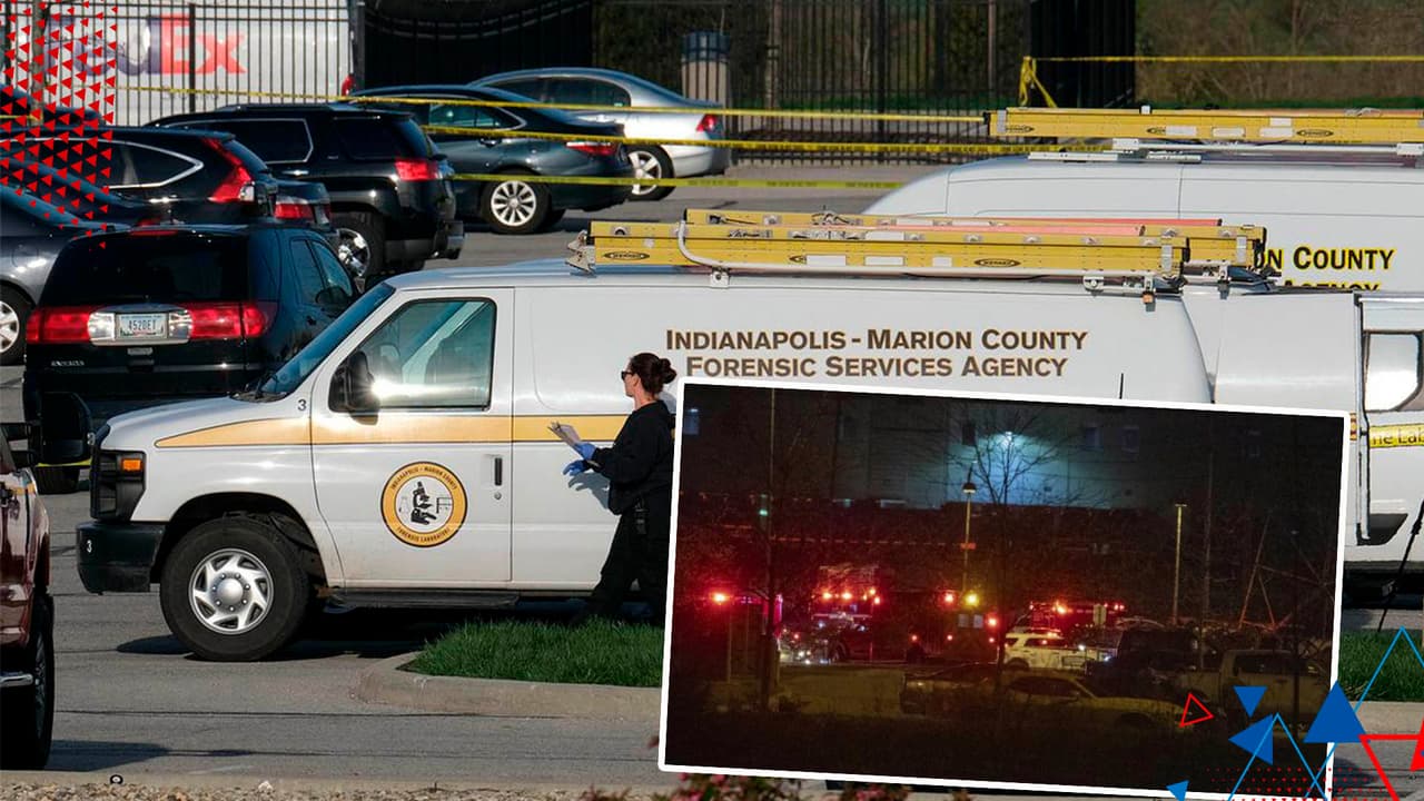 Confirman 8 víctimas mortales en tiroteo masivo dentro y fuera de las instalaciones de FedEx en Indianapolis