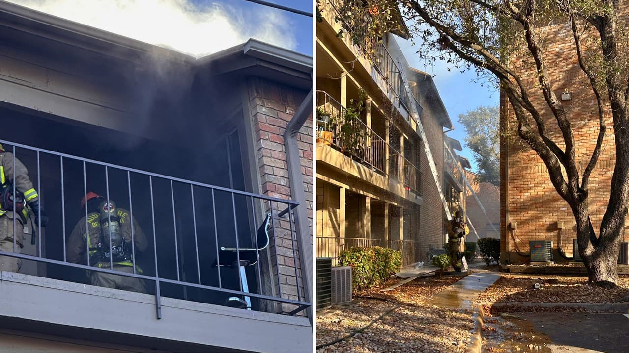 El
<a href="https://www.austintexas.gov/department/fire" target="_blank">Departamento de Bomberos de Austin (AFD)</a> informó que un gran incendio en un complejo de apartamentos de North Austin, ocurrido la tarde del domingo.
<b>El incendio se originó en el segundo piso de un edificio de tres pisos en la cuadra 11500 de Metric Boulevard</b>, cerca de la intersección con West Braker Lane, en
<a href="https://maps.app.goo.gl/1K5Ljo6m7ms8UDXn9" target="_blank">los apartamentos Trails of Walnut Creek</a>. Alrededor de las 4 p.m., el fuego se extendió a través del techo del edificio.
<b> Los bomberos trabajaron intensamente para localizar y contener las llamas</b>, que se desplazaban hacia el ático impulsadas por el viento.