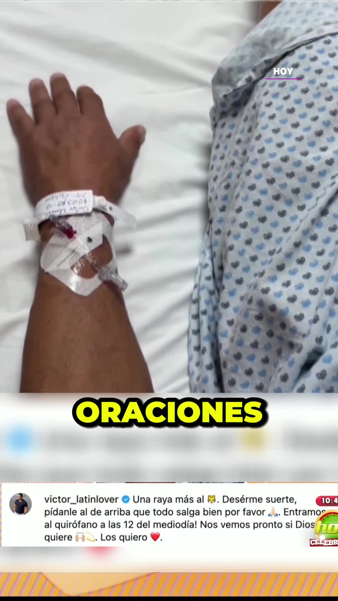 Conductores de 'Hoy' preocupados por la salud de Latin Lover