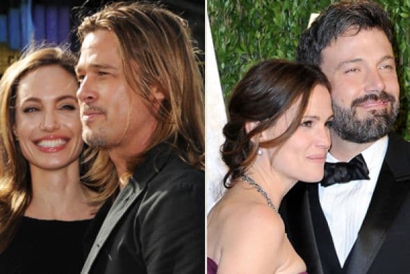 Algunos famosos encontraron a su media naranja y no la sueltan ni un momento. Mira la lista de las parejitas que seguro envejecerán dándose cariñito.