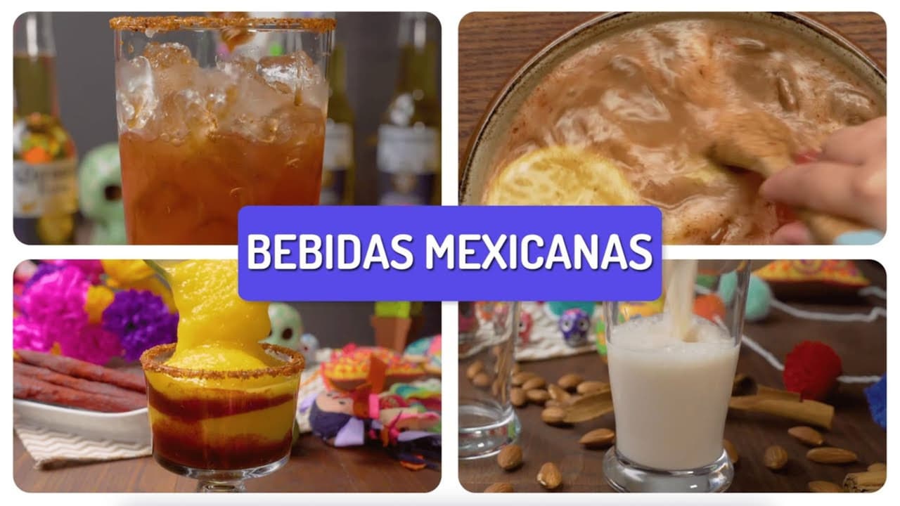 8 recetas fáciles y deliciosas de bebidas muy mexicanas