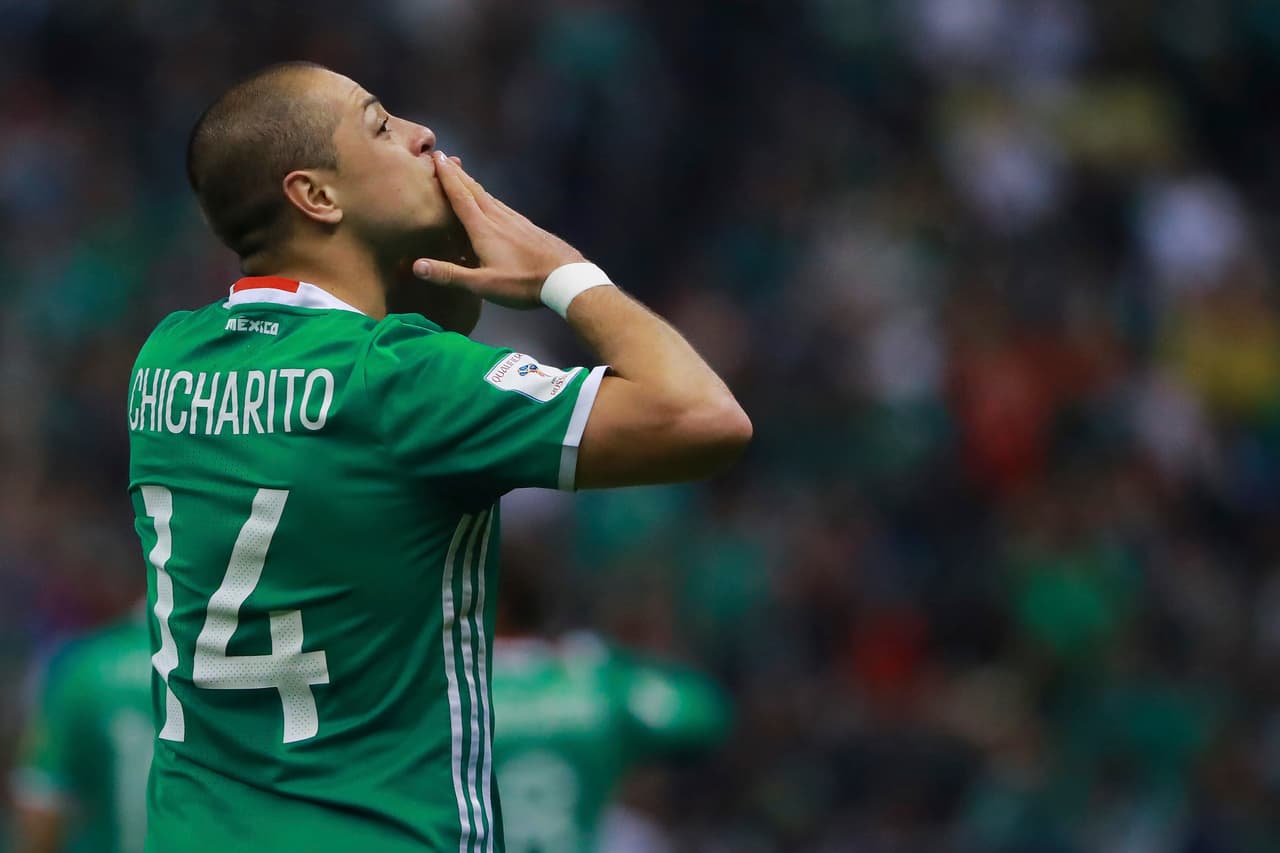 Javier 'Chicharito' Hernández llegó a 46 goles con la selección de México, igualando la marca de Jared Borgetti.