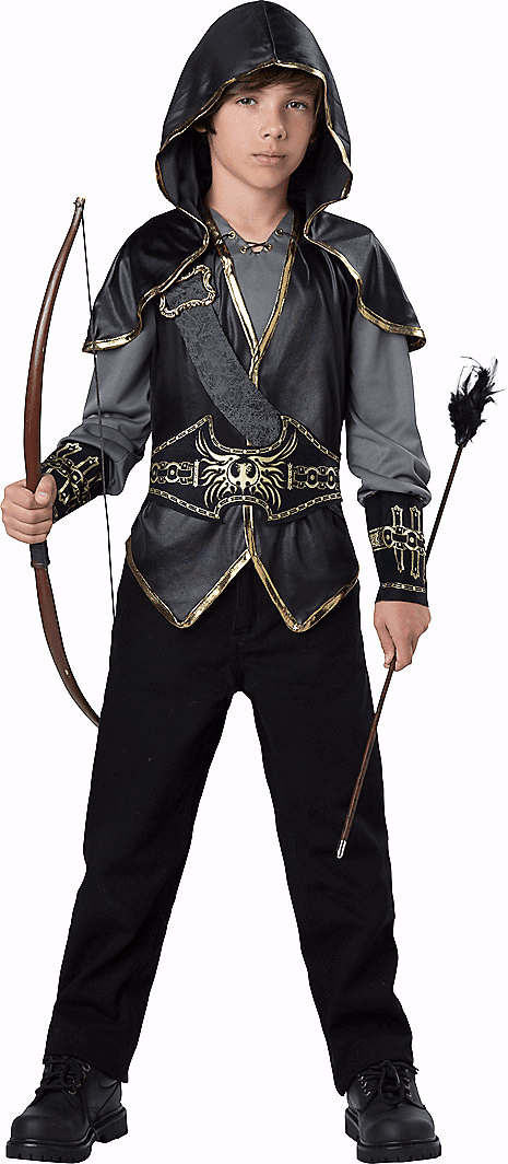 Los trajes medievales son también algunos de los clásicos disfraces para niños en Halloween (Spirithalloween.com)