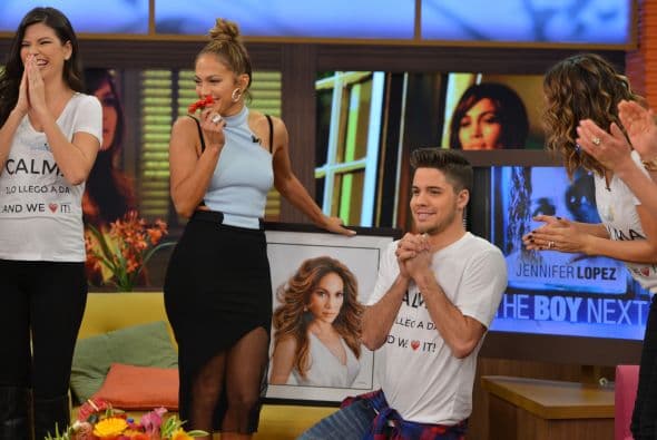 Will estaba muy nervioso de estar frente a su Diva. ¡Qué momento más inesperado!