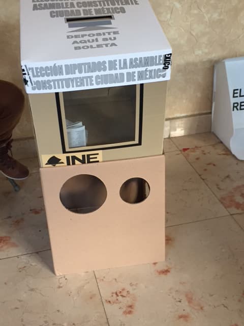 Urnas a media mañana.