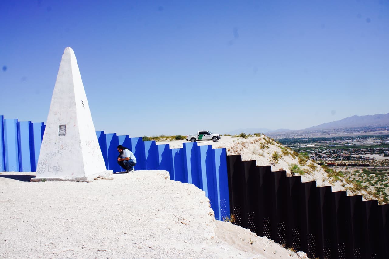 This stretch of the fence is one of the most tightly monitored by U.S. border patrols because its location near Ciudad Juárez makes it easily accessible to those who want to cross into the United States.