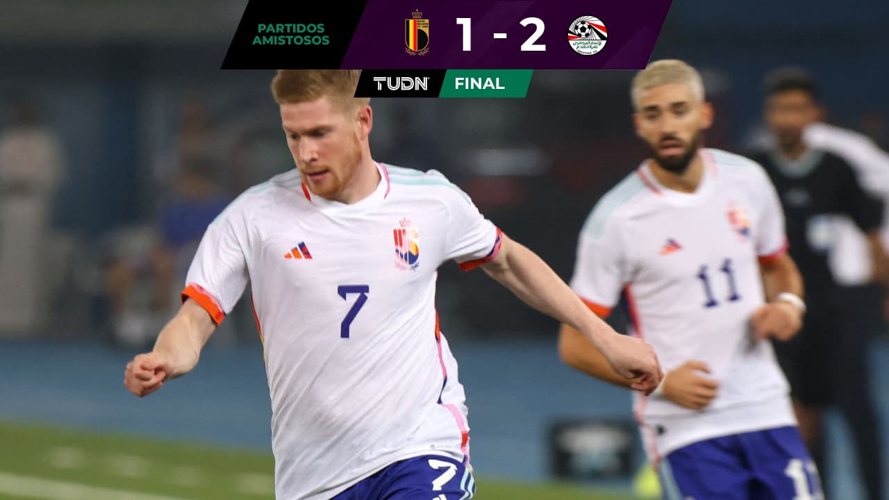 De Bruyne erra y Bélgica pierde en su última prueba rumbo al Mundial