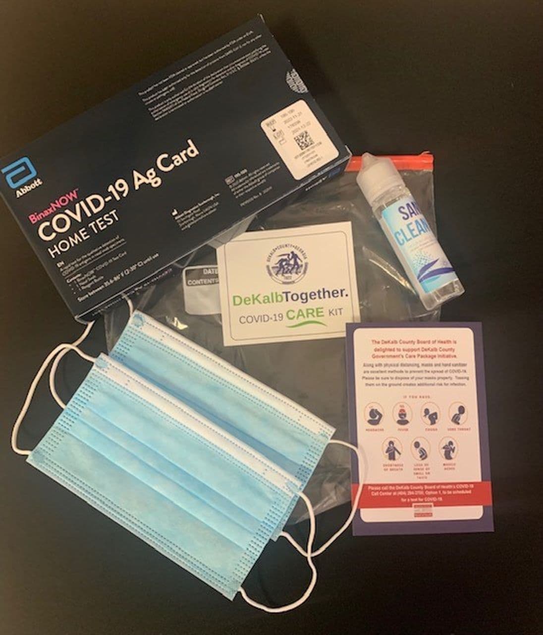 El condado DeKalb entregará miles de kits de pruebas de covid-19 este lunes