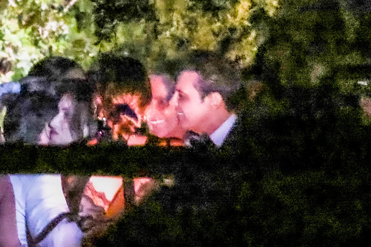 Luis Miguel y Paloma Cuevas en la boda de Michelle Salas y Danilo Díaz.