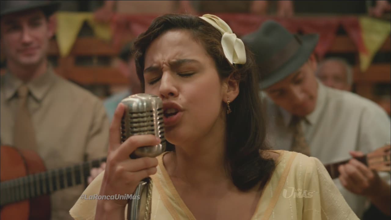 Ella cantó con mucho corazón el tema 'Yo soy la aventurera'.