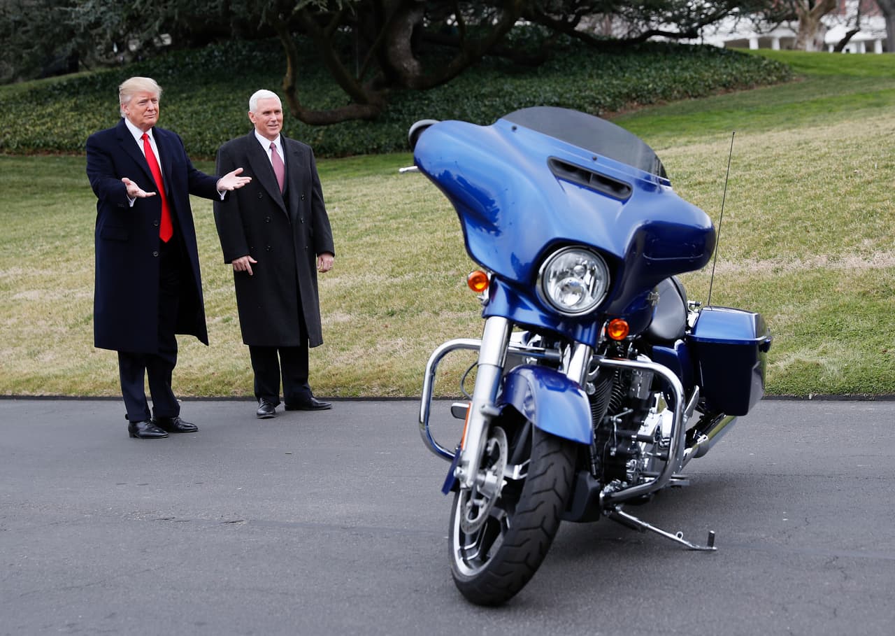 Trump amenaza a Harley-Davidson con más impuestos si comienzan a fabricar motos fuera de EEUU