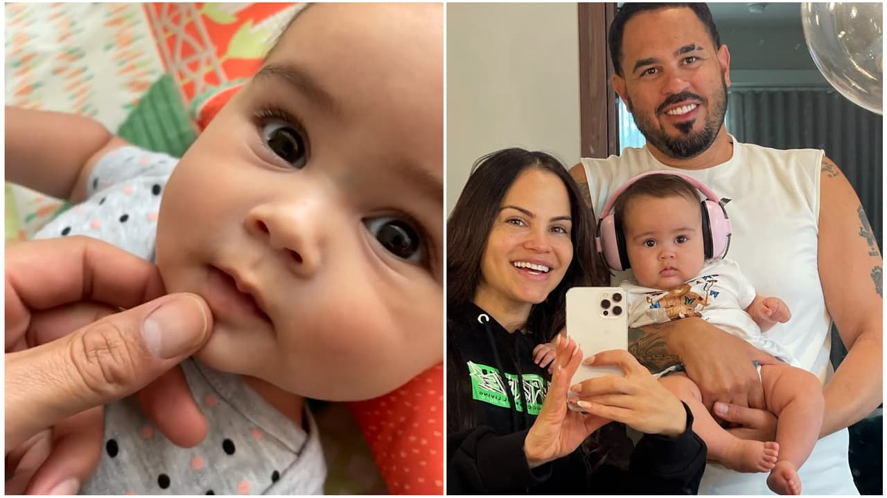 La hija de Natti Natasha derrite de ternura a sus papás al mostrar que le salieron sus primeros dientes