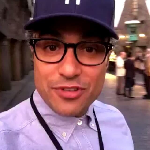 Jaime fue el más emocionado, no paró de tomar fotos y videos.