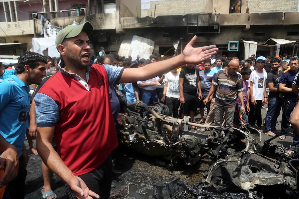 Al menos 93 muertos deja una de las más sangrientas jornadas de ataques en Bagdad