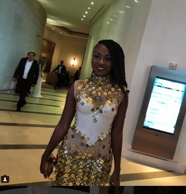 La hermosa cantante de Chocquibtown.