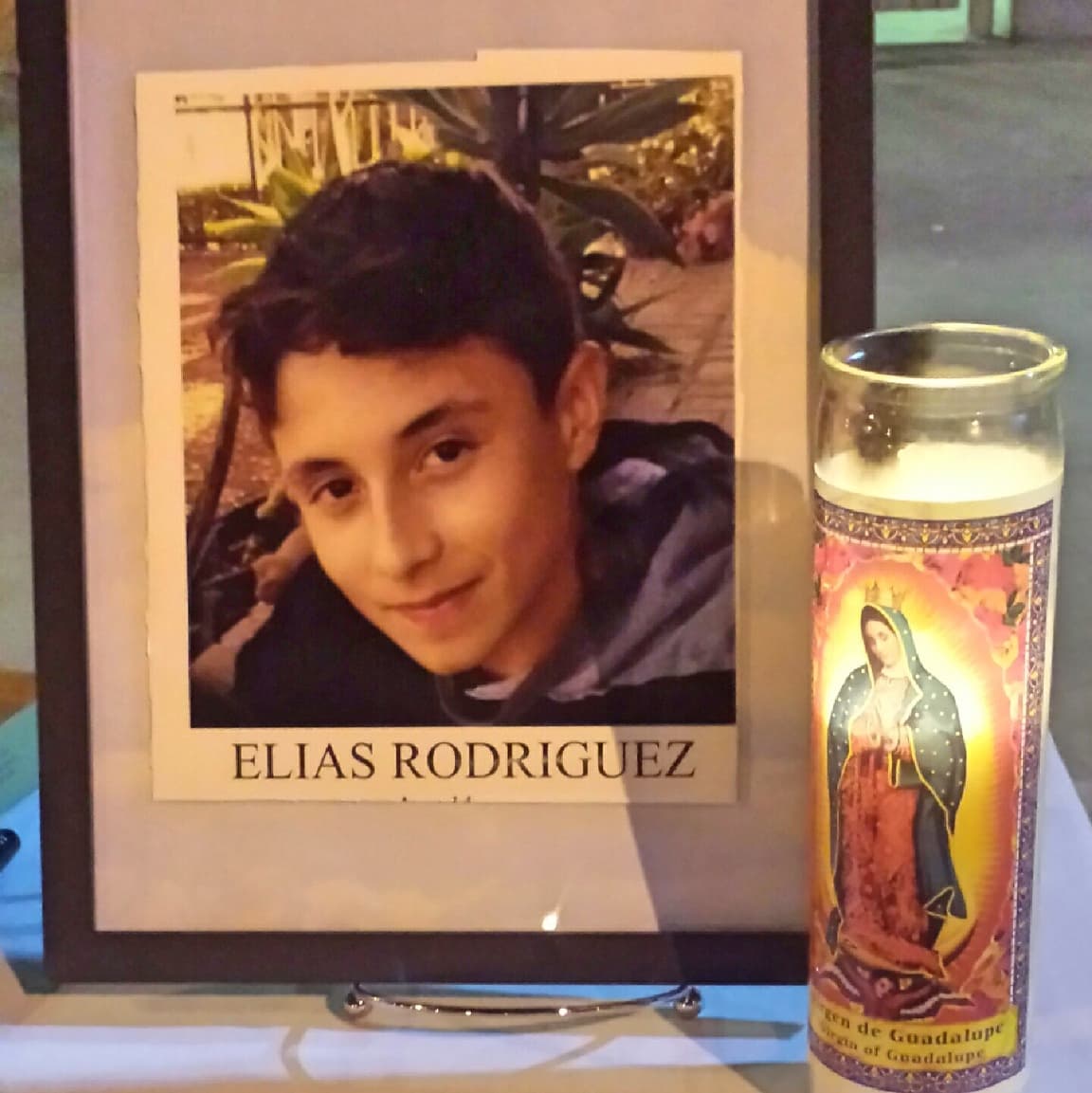 Elías Rodríguez tenía 14 años de edad.