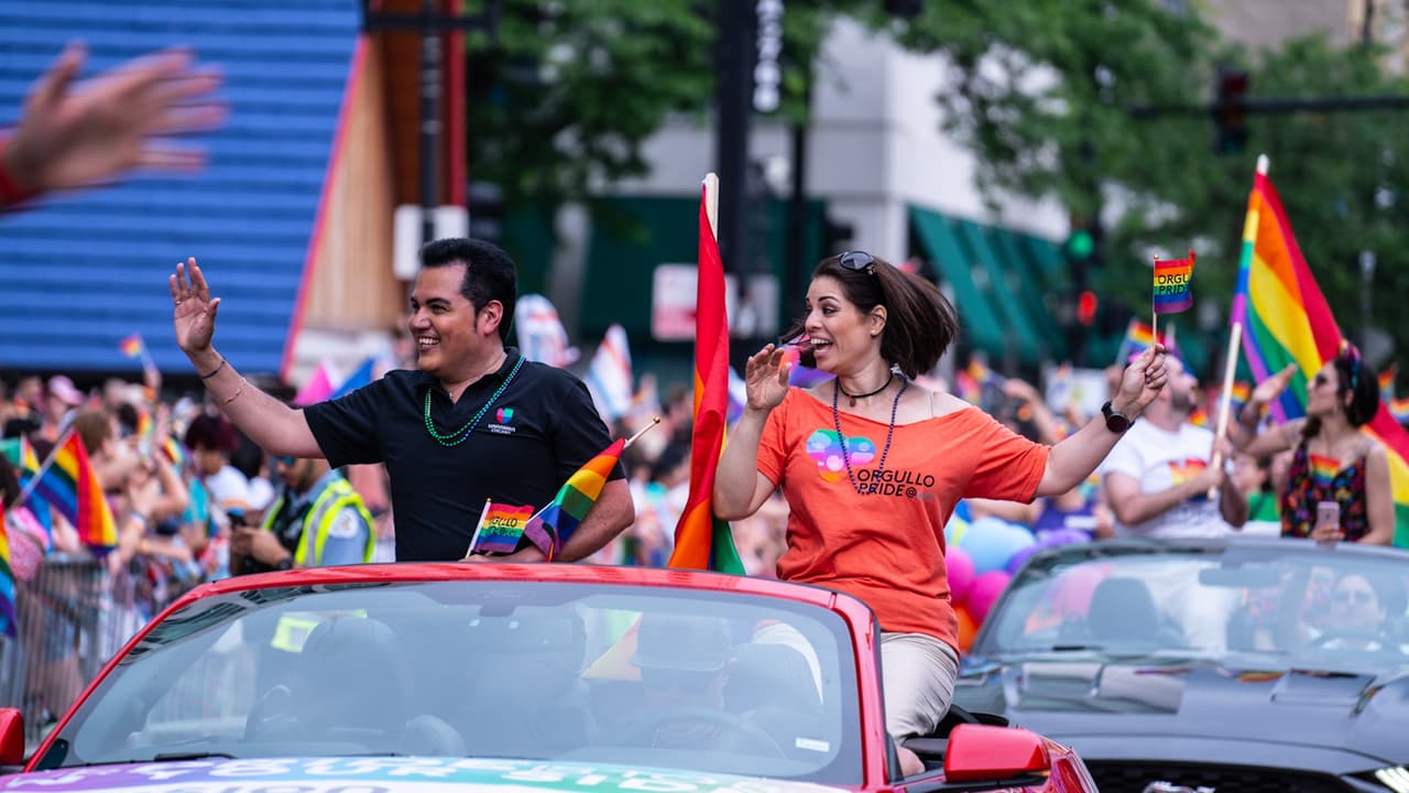 Auri Salgado y Érika Maldonado asistieron a la marcha también.