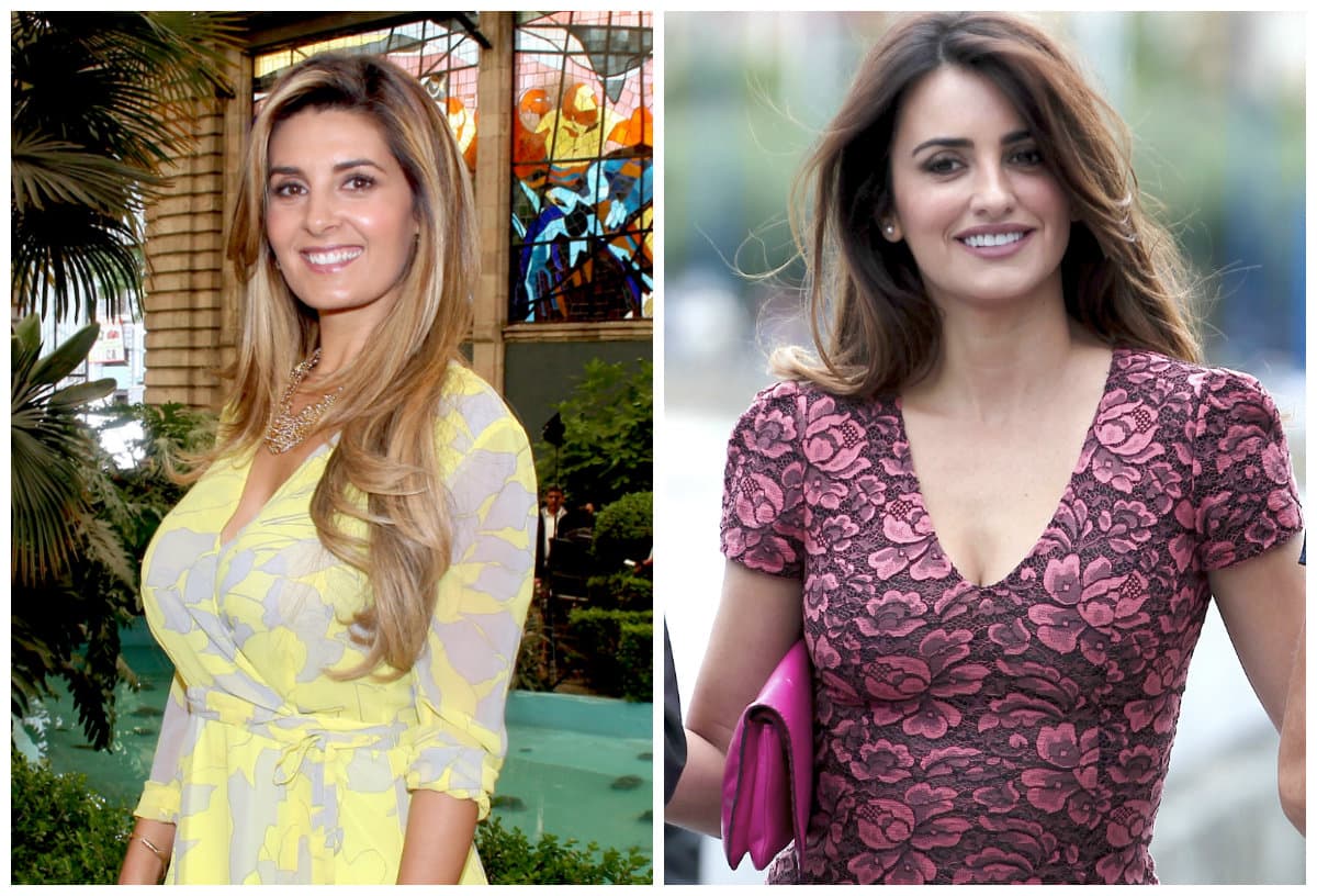 Si bien no son hermanas, la española 
<b><a href="http://www.univision.com/entretenimiento/hijos-de-famosos/grandes-y-encantadores-asi-estan-los-hijos-de-penelope-cruz-fotos" target="_blank">Penélope Cruz</a></b> y 
<b><a href="http://www.univision.com/temas/mayrin-villanueva" target="_blank">Mayrín Villanueva</a></b> comparten muchos rasgos y sonríen de manera parecida.