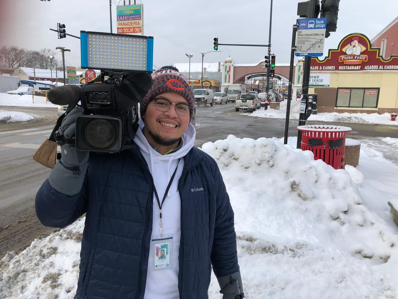 Jorge Pacheco Jr. recién se ha graduado de la Universidad DePaul. El principalmente trabajando para Primera Hora temprano en la mañana.