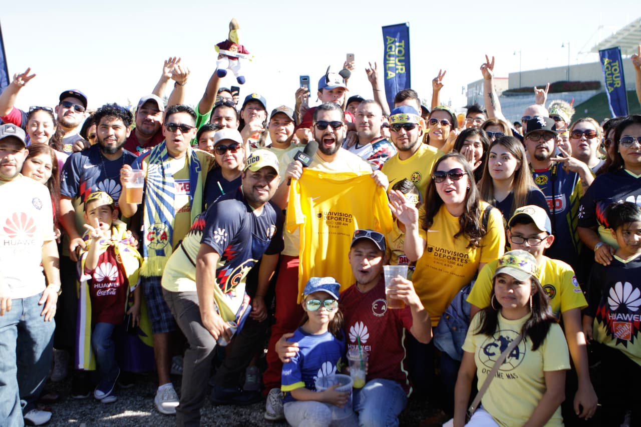 Los fans de las Águilas disfrutaron de un gran partido, pero la fiesta se vivió también previo al encuentro. Mira como vivieron esta increíble experiencia.
