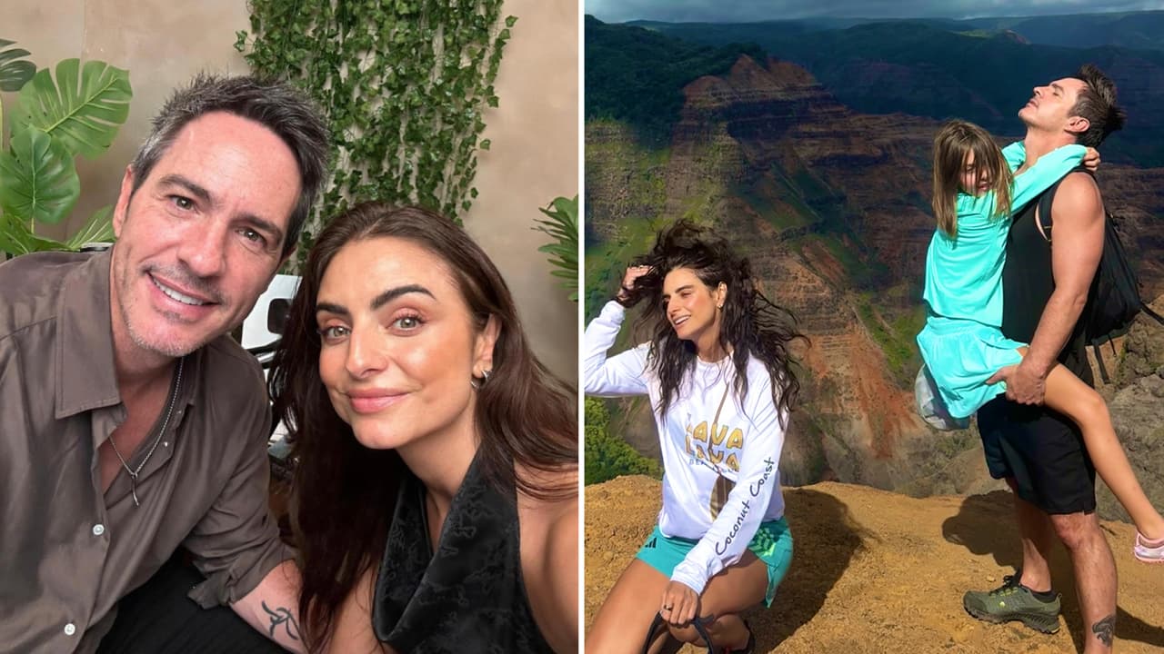 Aislinn, Mauricio y su hija se van de vacaciones a su “lugar feliz” en medio de rumores de que regresaron