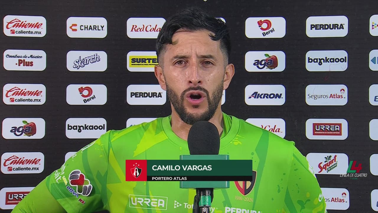 Camilo Vargas le da al Atlas una celebración inolvidable