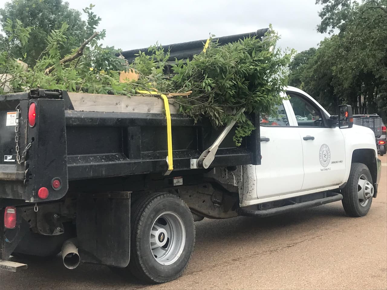 Estos son los daños que se reportó en Kemp, TX en el condado de Kaufman.