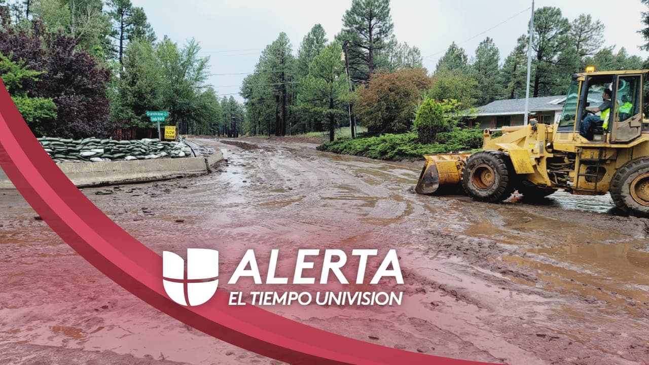Una zona del condado Coconino registró precipitaciones por hora de más de 3 pulgadas este martes