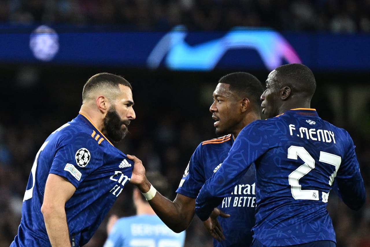 Un gran remate del francés a los 33 minutos a pase de Ferland Mendy los metió al juego.