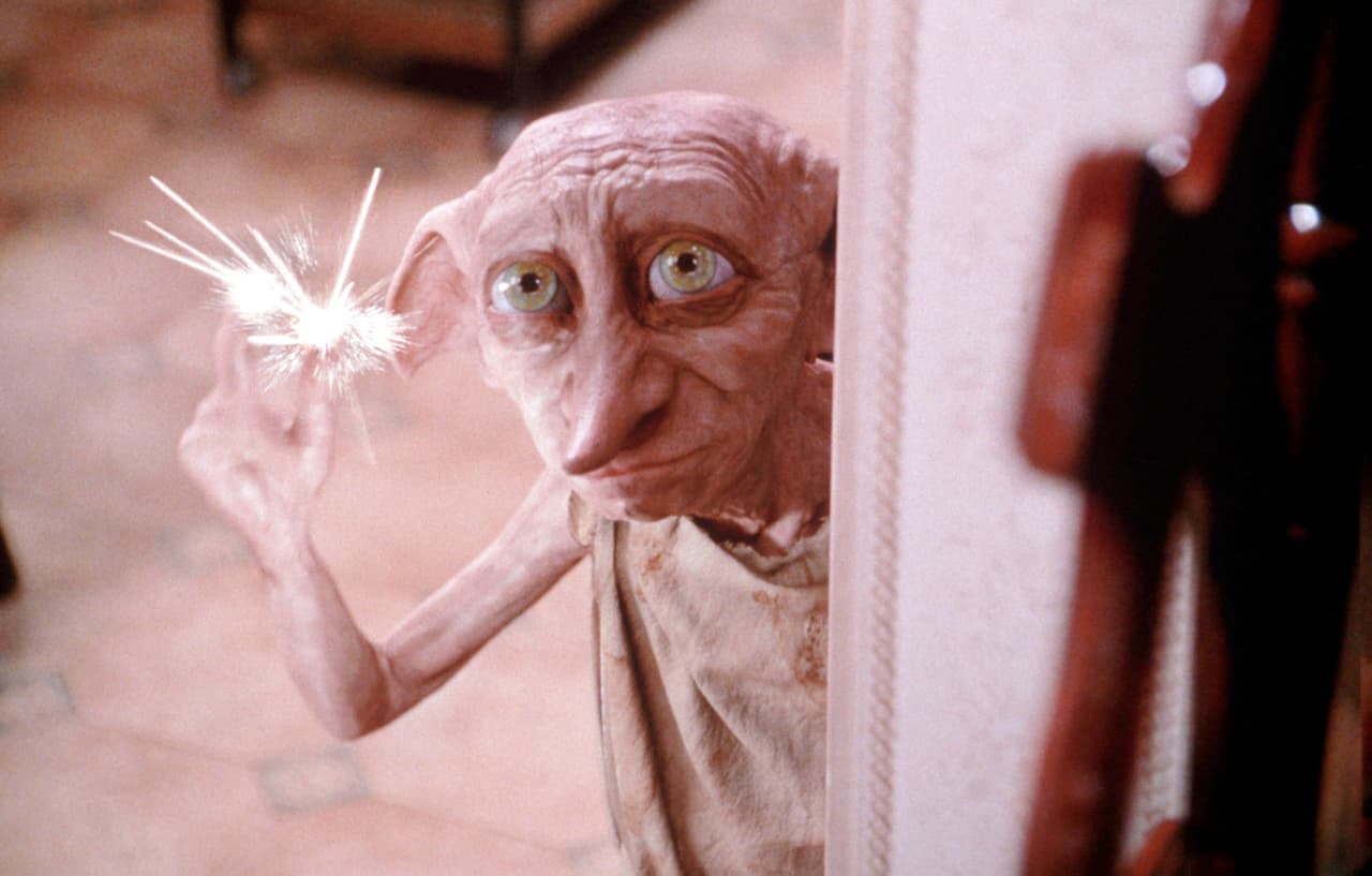 La primera aparición del elfo fue en 'Harry Potter and the Chamber of Secrets' de 2002.