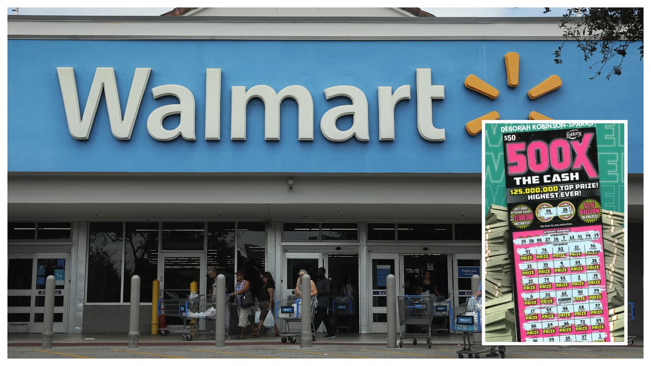 Mujer de Florida va de compras al Walmart y gana millonario premio del raspadito de la Lotería