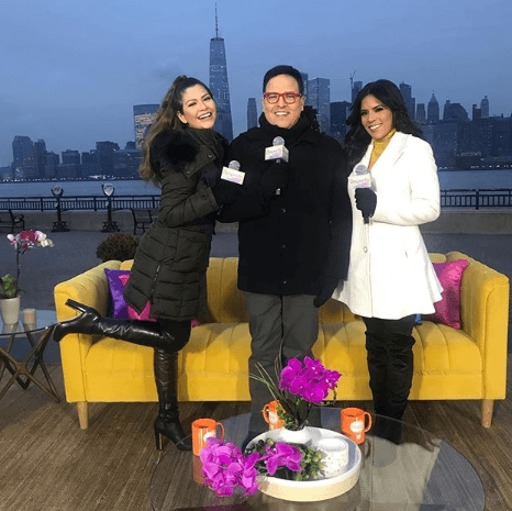 Después de una noche de muchas emociones tras su regreso a Mira Quién Baila, Ana Patricia despertó en Nueva Jersey para conducir el show junto a Francisca Lachapel y Raúl González.