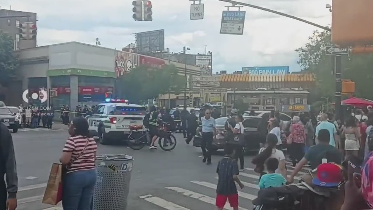 Conductor de vehículo robado es baleado por agentes del NYPD